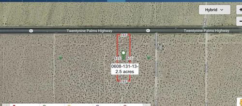 2 Acres Hwy 62 Near Robinson Drive, Joshua Tree, CA, 92252 | Card Image