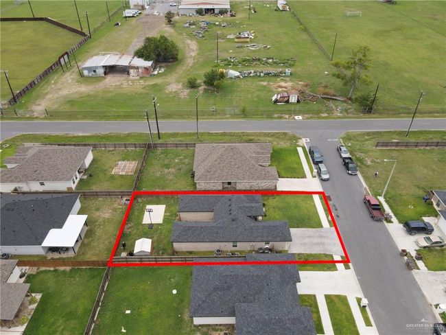 Aerial view of property's location with property boundaries highlighted | Image 25