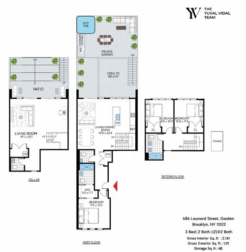 garden-686 Leonard Street, New York City, NY, 11222 | Card Image