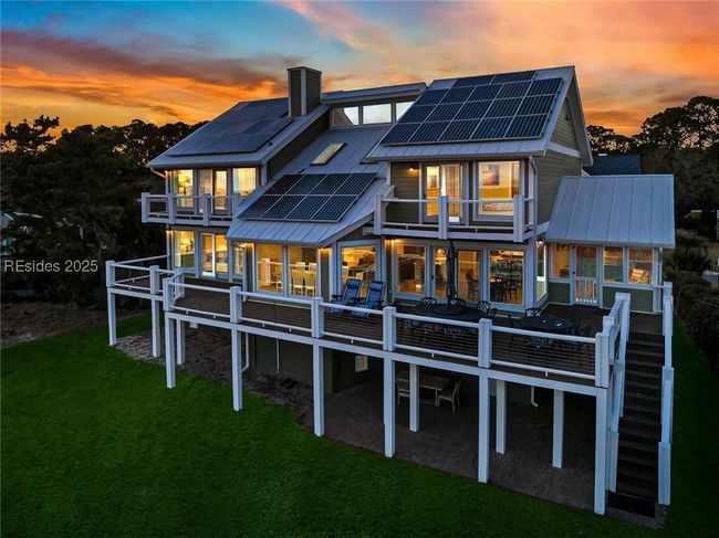 Sunset View of Back of Structure | Image 14