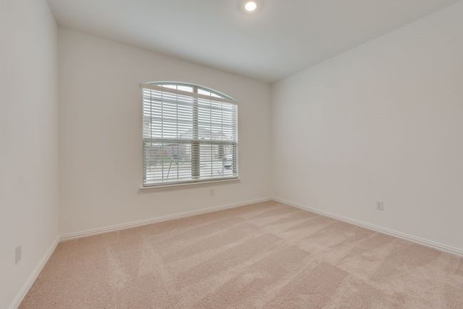 Empty room with light colored carpet and baseboards | Image 8