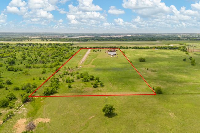 Aerial view shown from the back of the property looking towards Longbranch Road | Image 39