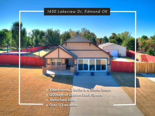 1430 Lakeview Drive, Edmond, OK, 73034 | Card Image