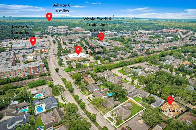 Ideally located for everyday convenience and elevated living—just 0.4 miles from Kroger and Starbucks, and only 0.6 miles to Whole Foods, Trader Joe’s, and Walgreens. Enjoy effortless commutes with quick access to Beltway 8 (4 miles). | Image 49