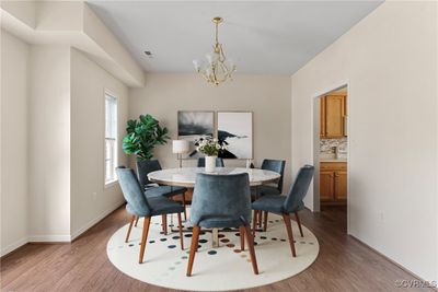 Dining Room picture is Virtually Staged. | Image 2