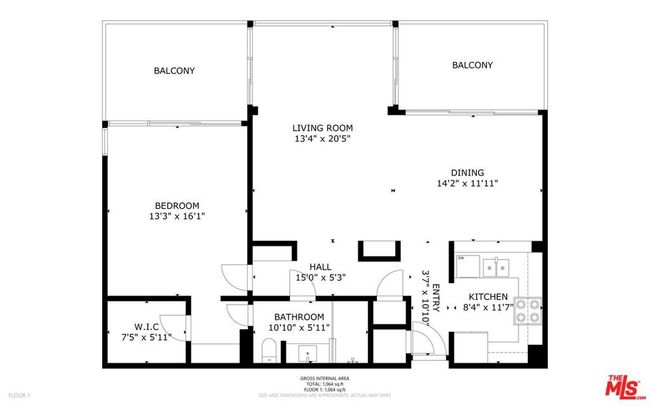 APT-802 - 880 W 1 St St, Condo with 1 bedrooms, 1 bathrooms and 1 parking in Los Angeles CA | Image 22