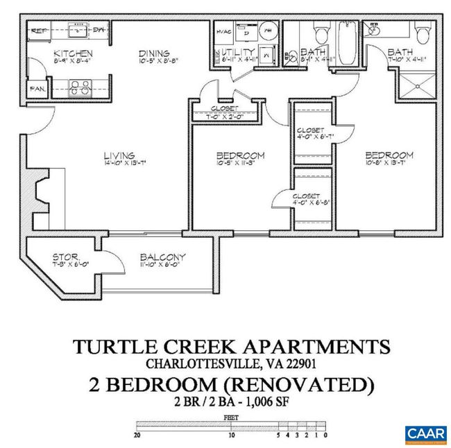 APT-5 - 101 Turtle Creek Rd, Condo with 2 bedrooms, 2 bathrooms and null parking in CHARLOTTESVILLE VA | Image 7