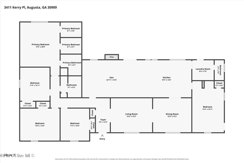 3411 Kerry Pl, Augusta, GA, 30909-2715 | Card Image