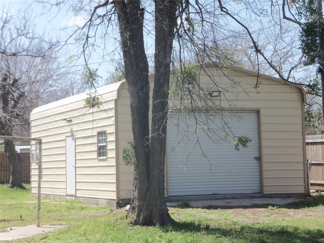 600 Square foot metal garage with workshop on concrete. | Image 6