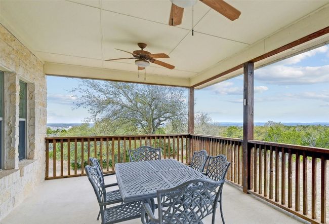 Hill country view for miles off the back porch. | Image 22
