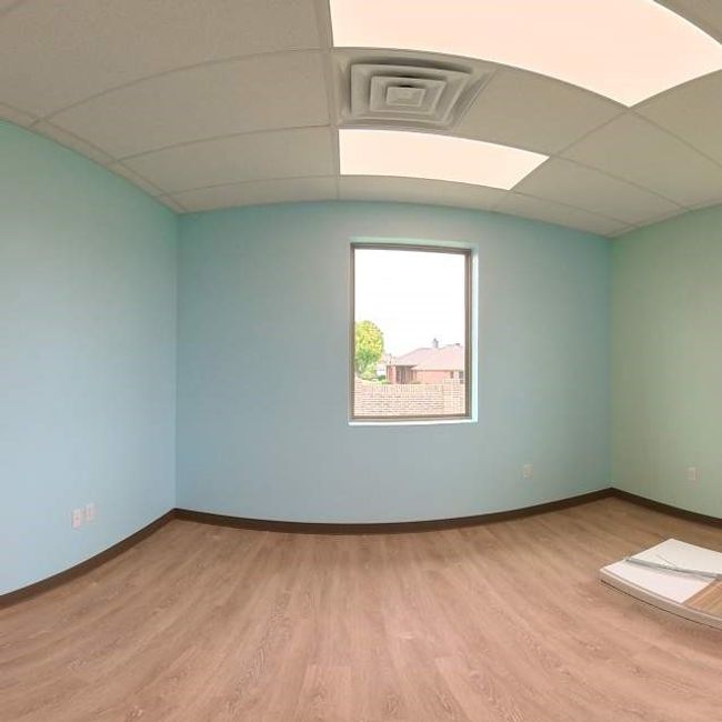 Unfurnished room featuring light wood-style floors and baseboards | Image 7