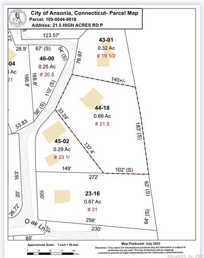.66 Acres, Ansonia (all 3 lots convey). Totaling 1.02 Acres | Image 39