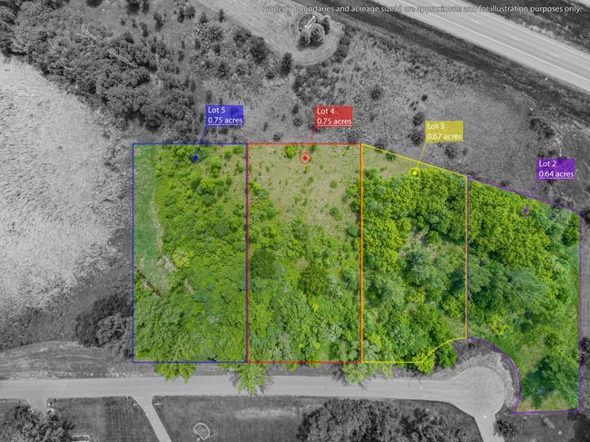 10 - Overhead View with Approximate Lot Lines | Image 11