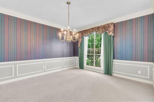 Dining room sits off the entry. | Image 6