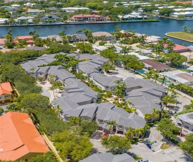 Aerial of Ocean Walk Villas towards Intracoastal Waterway | Image 1