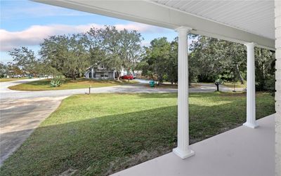 View of Cul-de-Sac from Front Door...look at this EXTENEDED FRONT YARD! Your Kids will have Lots of Room to Safely Run Living on a Private Street-End with an Additional Large FENCED Backyard! | Image 3