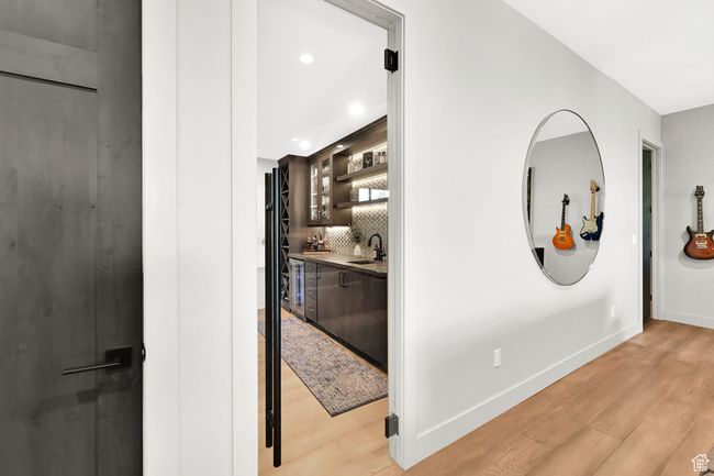 Custom Glass Door to Wine Cellar | Image 42