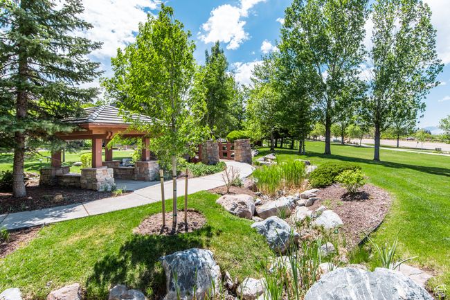 View of grassy yard with a gazebo | Image 54