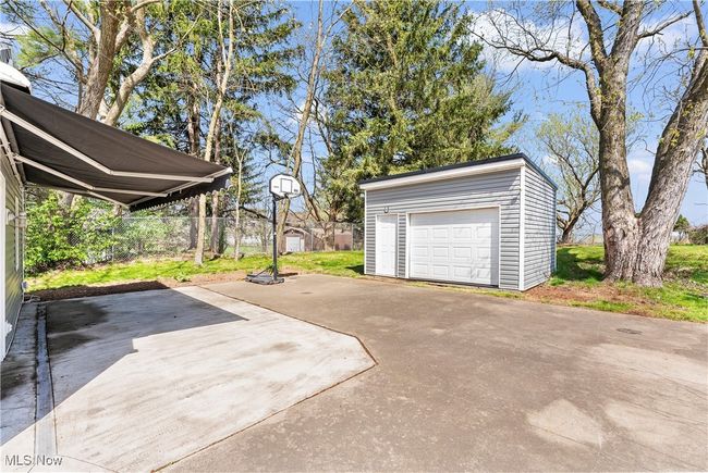 View of detached garage | Image 4