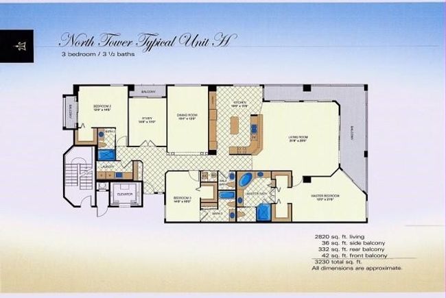 APT-201B - 4180 N Highway A1a, House attached with 3 bedrooms, 4 bathrooms and null parking in Hutchinson Island FL | Image 36