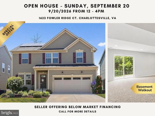 1623 Fowler Ridge Ct, CHARLOTTESVILLE, VA, 22901-0684 | Card Image