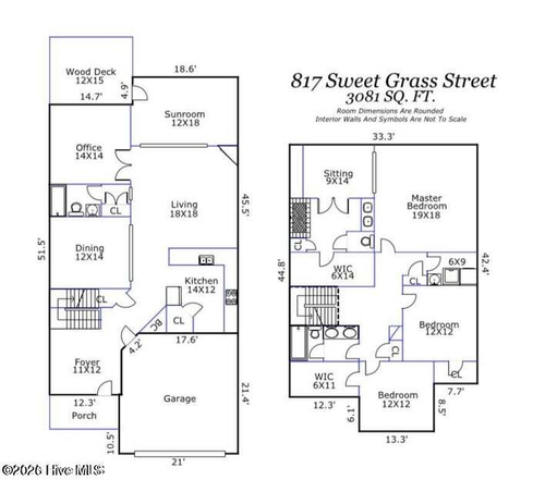 817 Sweetgrass St, Holly Ridge, NC, 28445-6012 | Card Image