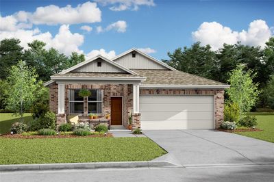 Stunning Godavari II design by K. Hovnanian Homes with elevation TA in beautiful Cypress Point. (*Artist rendering used for illustration purposes only.) | Image 1