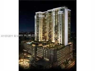 2613 - 999 Sw 1st Ave, Condo with 1 bedrooms, 1 bathrooms and null parking in Miami FL | Image 2