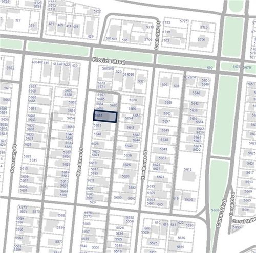 5655 Woodlawn Pl, New Orleans, LA, 70124-1864 | Card Image