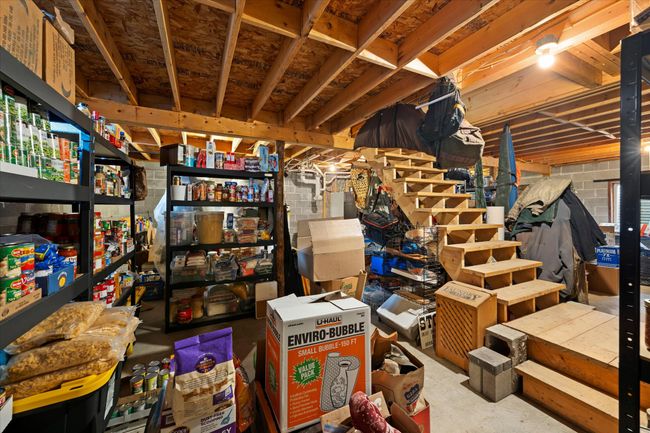 View of storage area in the basement | Image 18