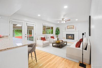 Family Room Virtually Staged | Image 3