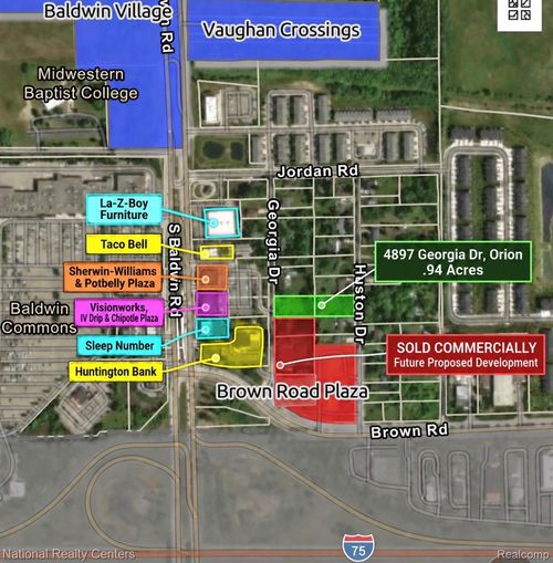 4897 Georgia Drive, Orion Charter Township, MI, 48359 | Card Image