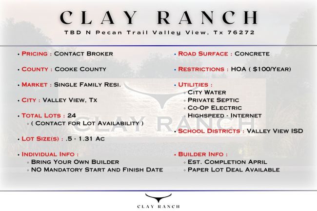 101 Ranchview Road, Home with 0 bedrooms, 0 bathrooms and null parking in Valley View TX | Image 7