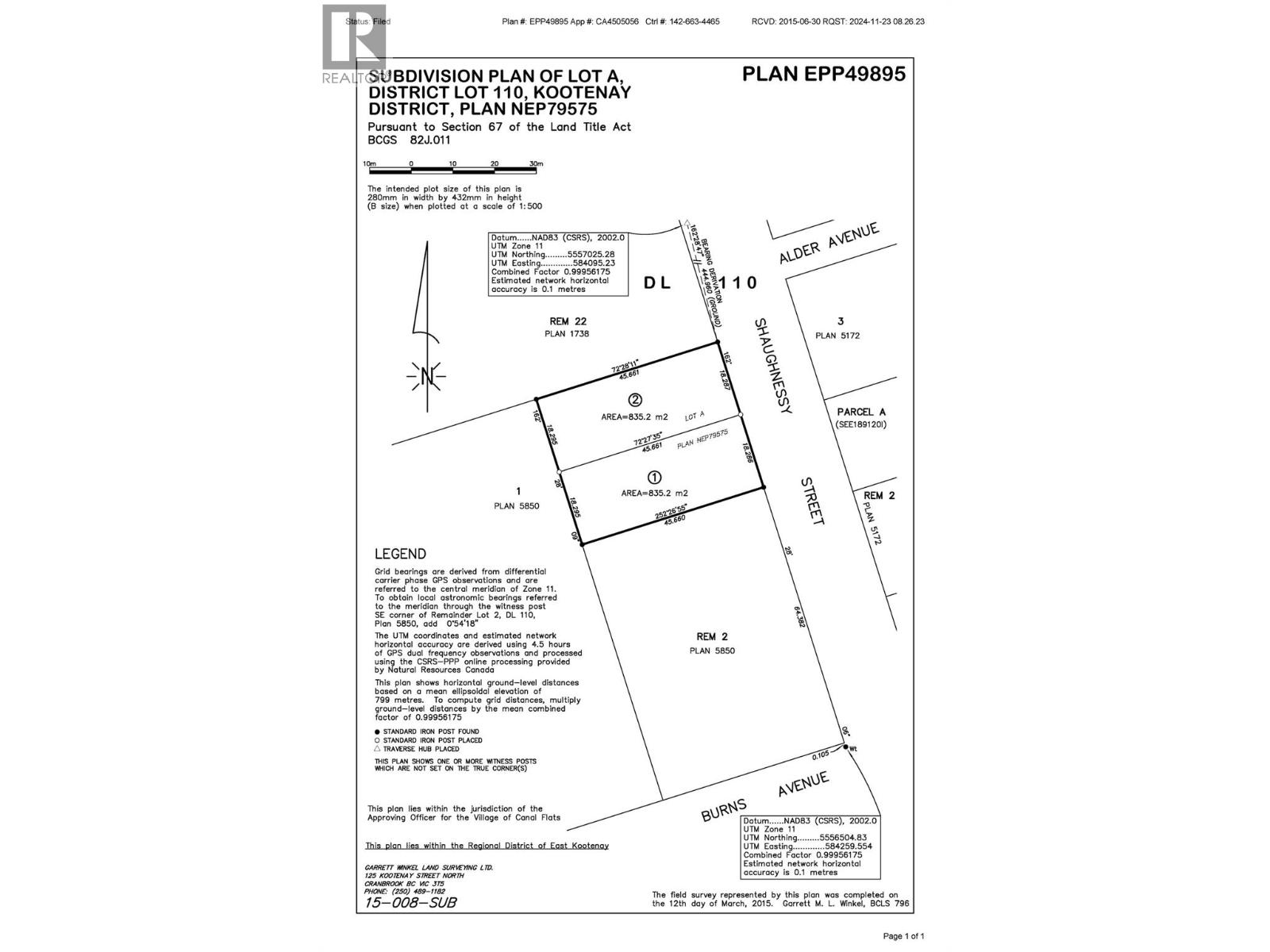 Land in Canal Flats 4