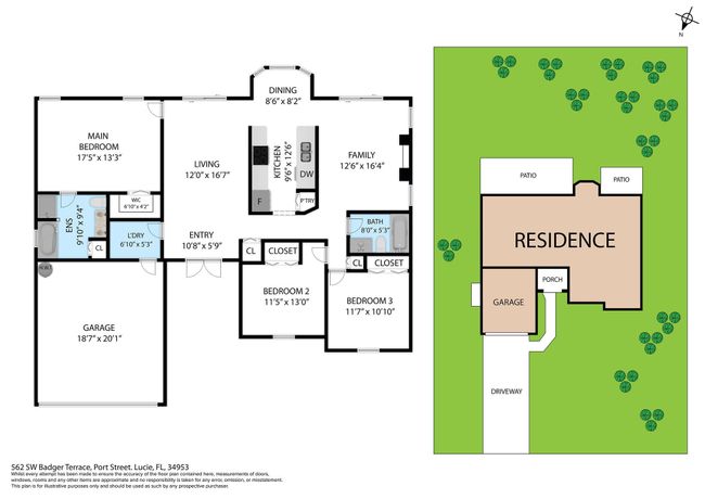 562 Sw Badger Ter, House other with 3 bedrooms, 2 bathrooms and null parking in Port St. Lucie FL | Image 39