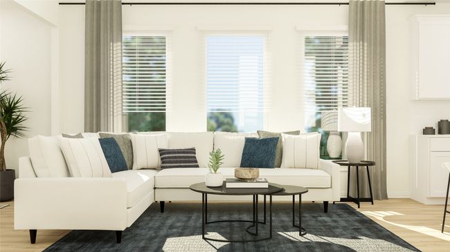Living room featuring wood finished floors | Image 12
