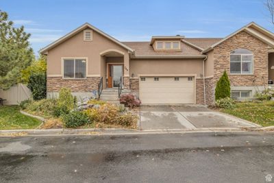 View of front of property with a garage | Image 2