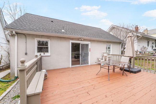 Wooden deck with outdoor dining area | Image 30