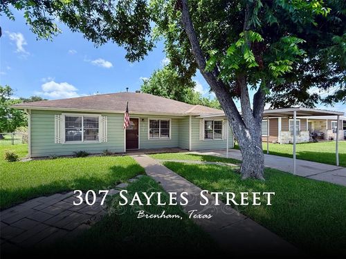 307 Sayles St, Brenham, TX, 77833-2345 | Card Image