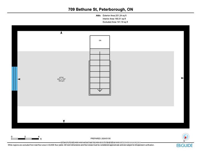 709 Bethune St, House other with 3 bedrooms, 2 bathrooms and 3 parking in Peterborough ON | Image 40