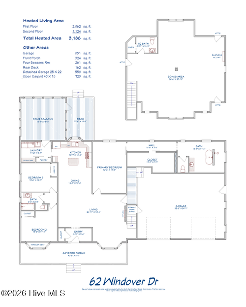 62 Windover Dr, Southport, NC, 28461-7604 | Card Image