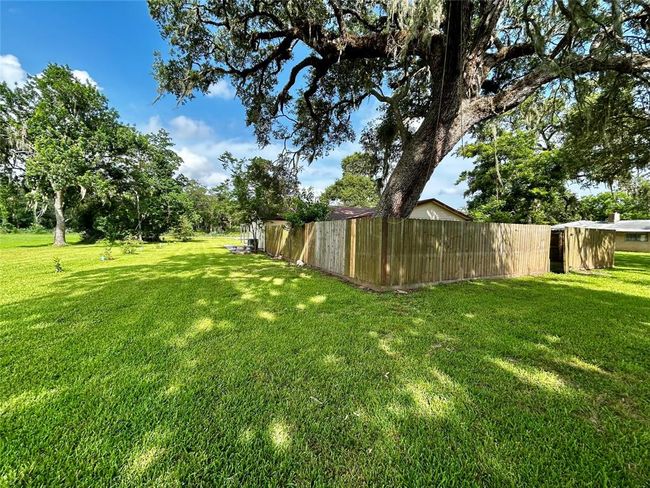 View of Enclosed Back Yard | Image 16
