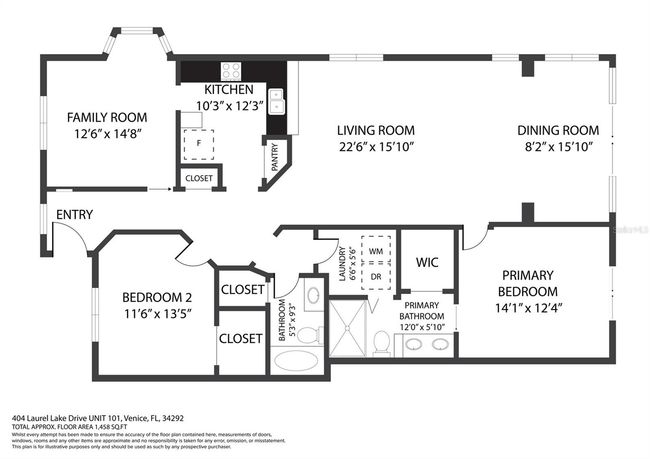 UNIT-101 - 404 Laurel Lake Dr, Condo with 2 bedrooms, 2 bathrooms and null parking in VENICE FL | Image 32