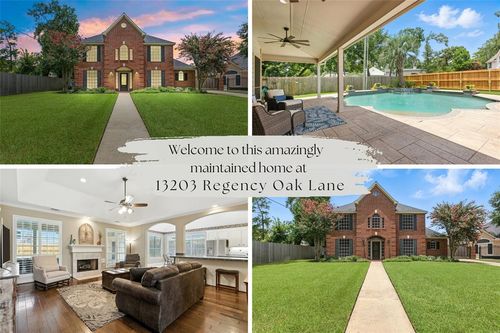 13203 Regency Oak Lane, Cypress, TX, 77429 | Card Image