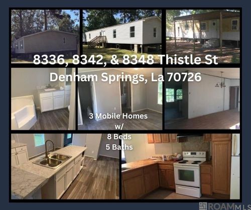 8336, 8342, 8348 Thistle St, Denham Springs, LA, 70726-1338 | Card Image