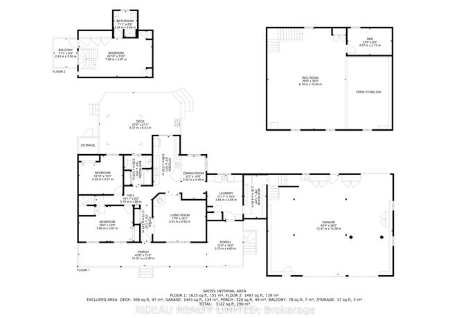 303 Tower Rd, House other with 3 bedrooms, 2 bathrooms and 6 parking in Lansdowne ON | Image 42