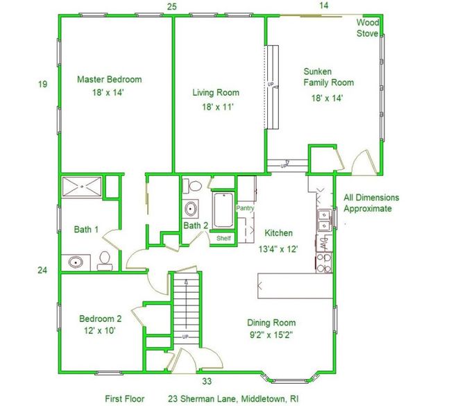 23 Sherman Ln, House other with 6 bedrooms, 3 bathrooms and 6 parking in Middletown RI | Image 7