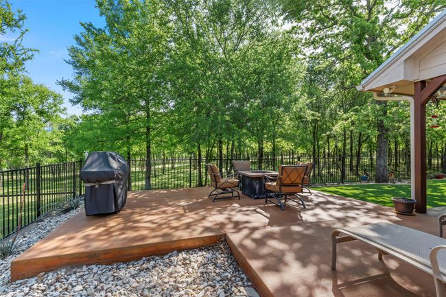 Extended Patio, fire pit and bbq area | Image 34