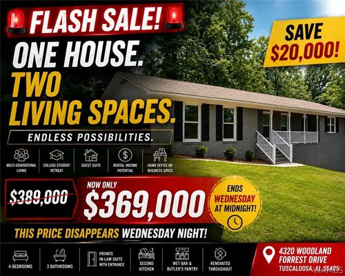 4320 Woodland Forrest Dr, Tuscaloosa, AL, 35405-5751 | Card Image