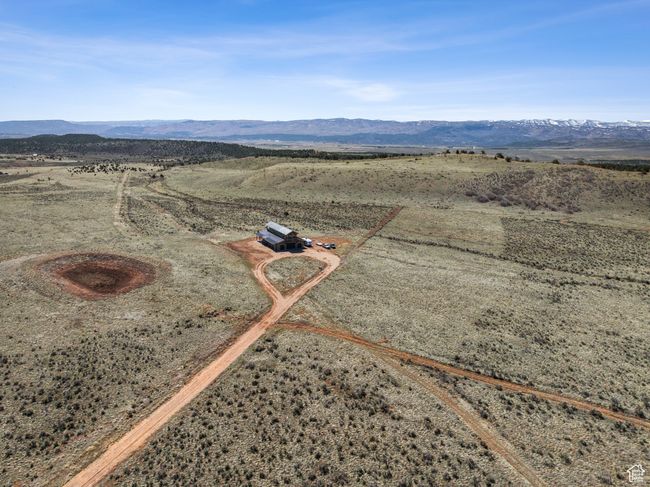 Drone of home, pond to the left has been dug, not lined. | Image 11